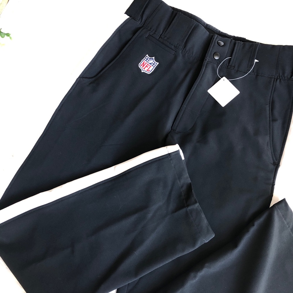NEW NWT NFL Football Referee Pants Black Costume
